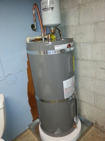  After New Hot Water Heater Water Installed in Bellevue, WA
