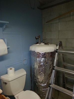 Before New Hot Water Heater Water Installed in Bellevue, WA
